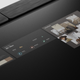 A promotional image of the screen on the Lumina desk